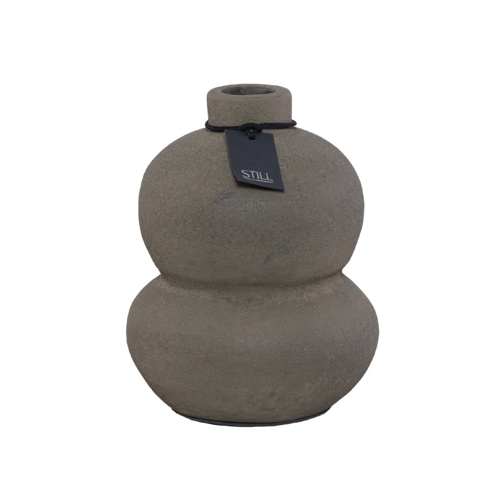 Vaas gourd - Natuurlijk organische vaas in natuurlijke tint