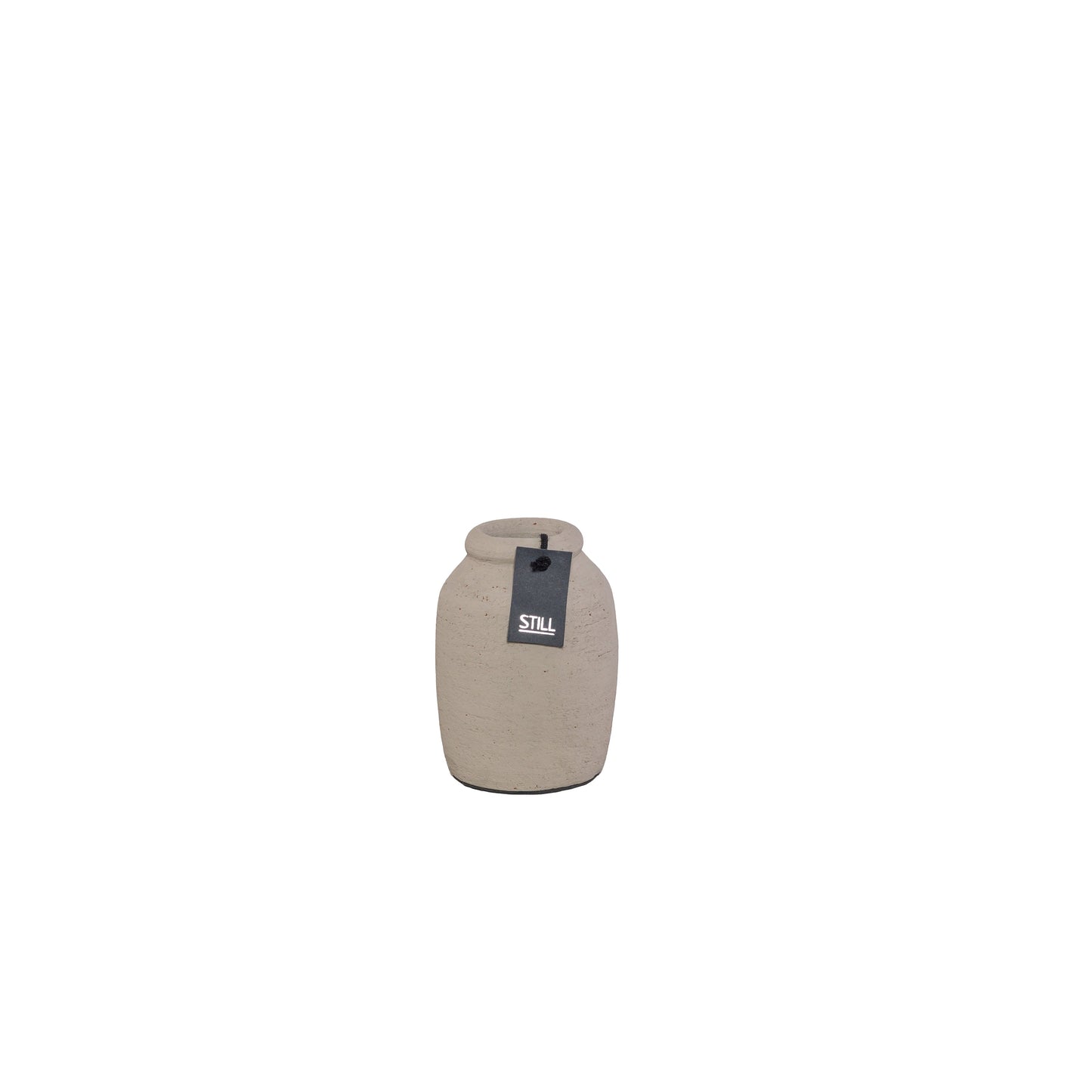 STILL Kleine Vaas Hoog Taupe - 15x9 cm