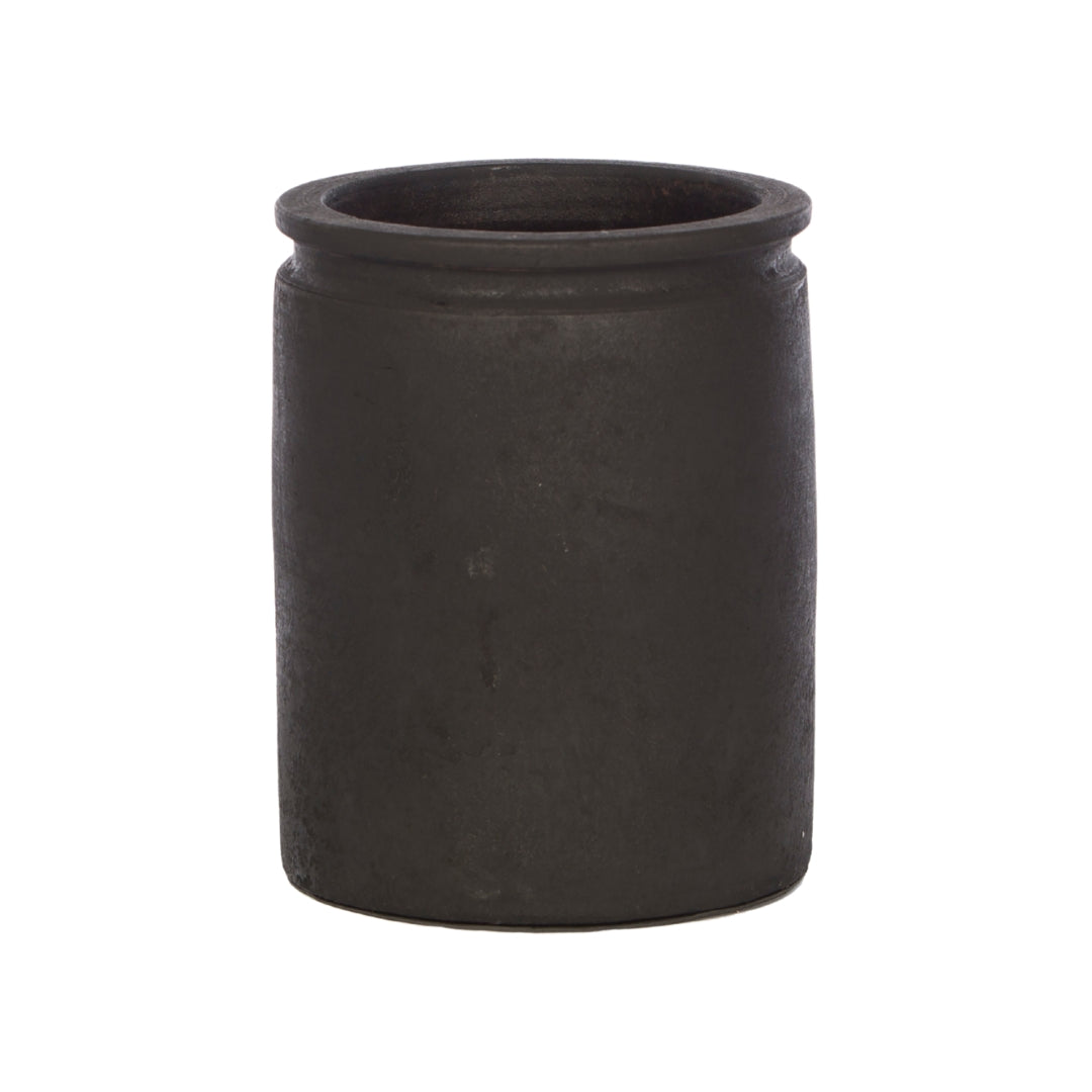 Bloempot cilinder - Zwart - 30x24 cm - STILL Black Series