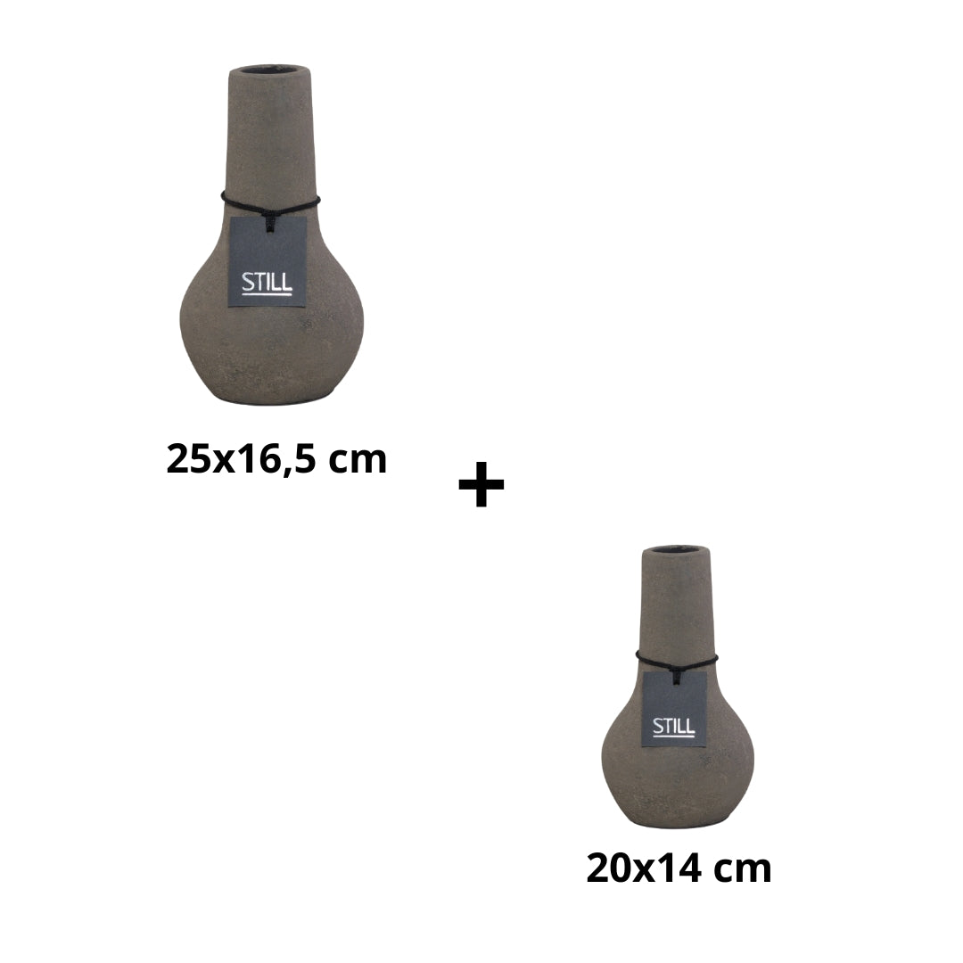 Flesvaas Organisch - Dark - STILL - Bundelvoordeel