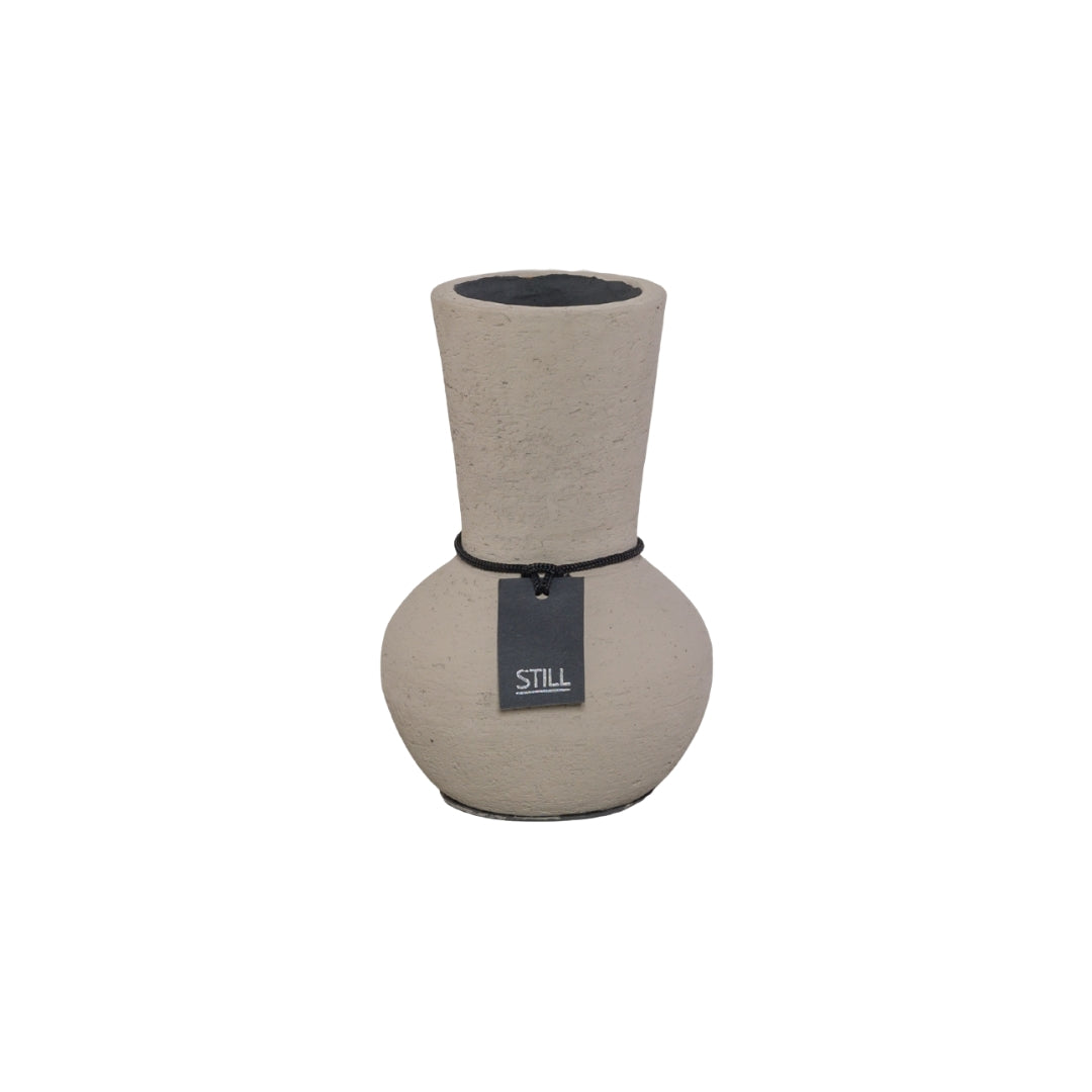 Kleine Flesvaas - Taupe - 14x10 cm - STILL