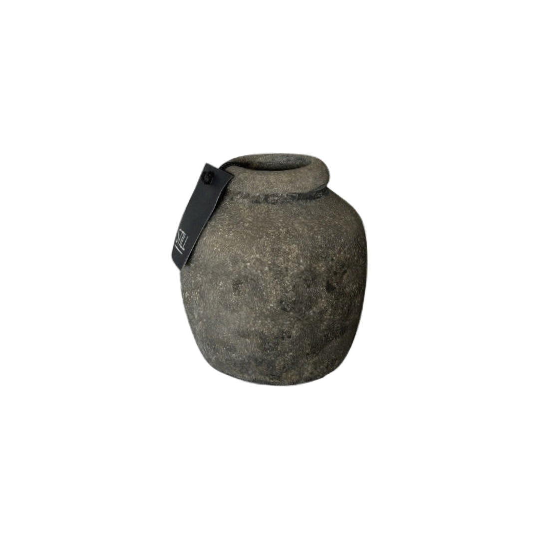 Kleine Vaas - Donkerbruin - 12x12 cm - Dark Brown - STILL