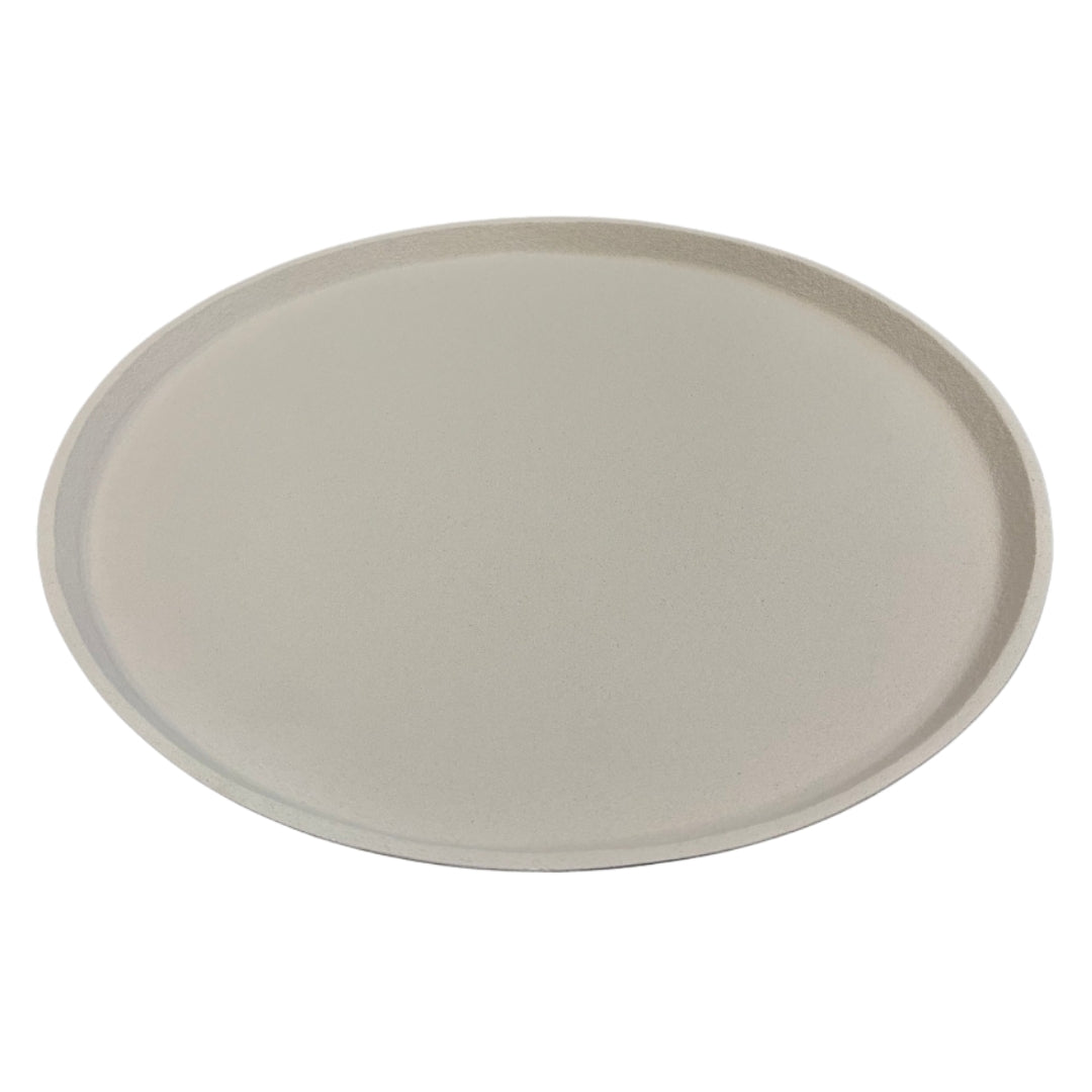 Decoratieve schaal - Rond - Beige - 50 cm - Ijzer - STILL