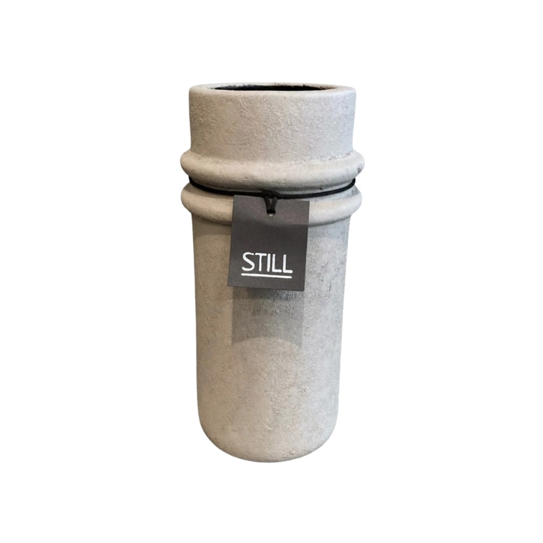 Vaas met ribbels - Beige - STILL - Bundelvoordeel