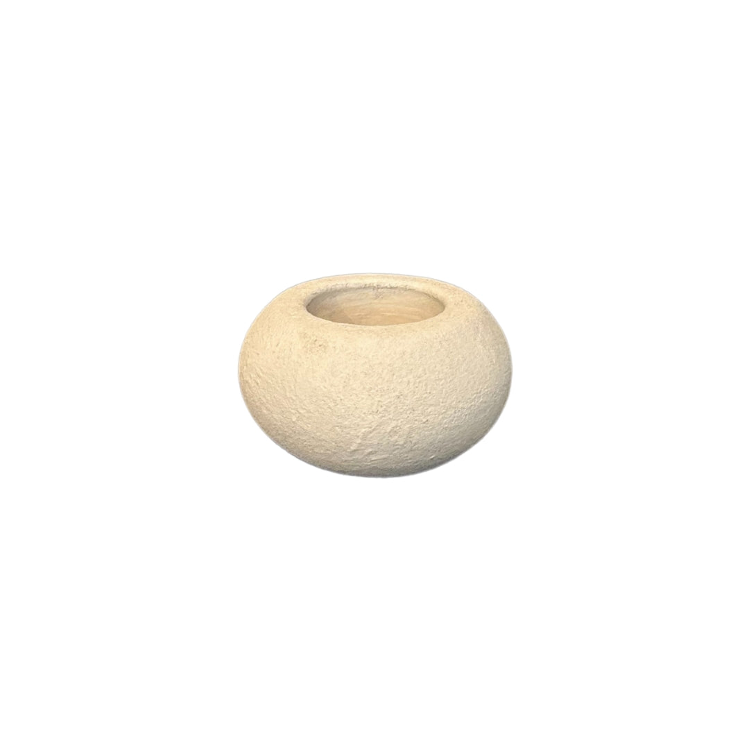 Waxinelichthouder – Theelicht – Rond – 10×5 cm – Beige - STILL