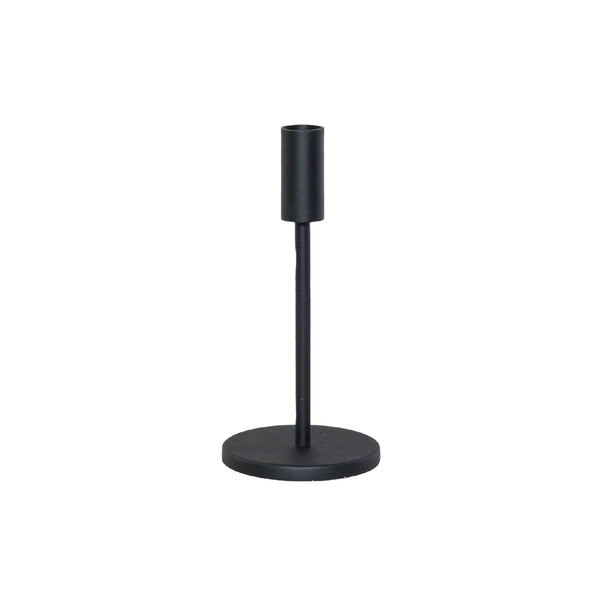 Kandelaar Zwart - Ijzer - 22 cm - STILL