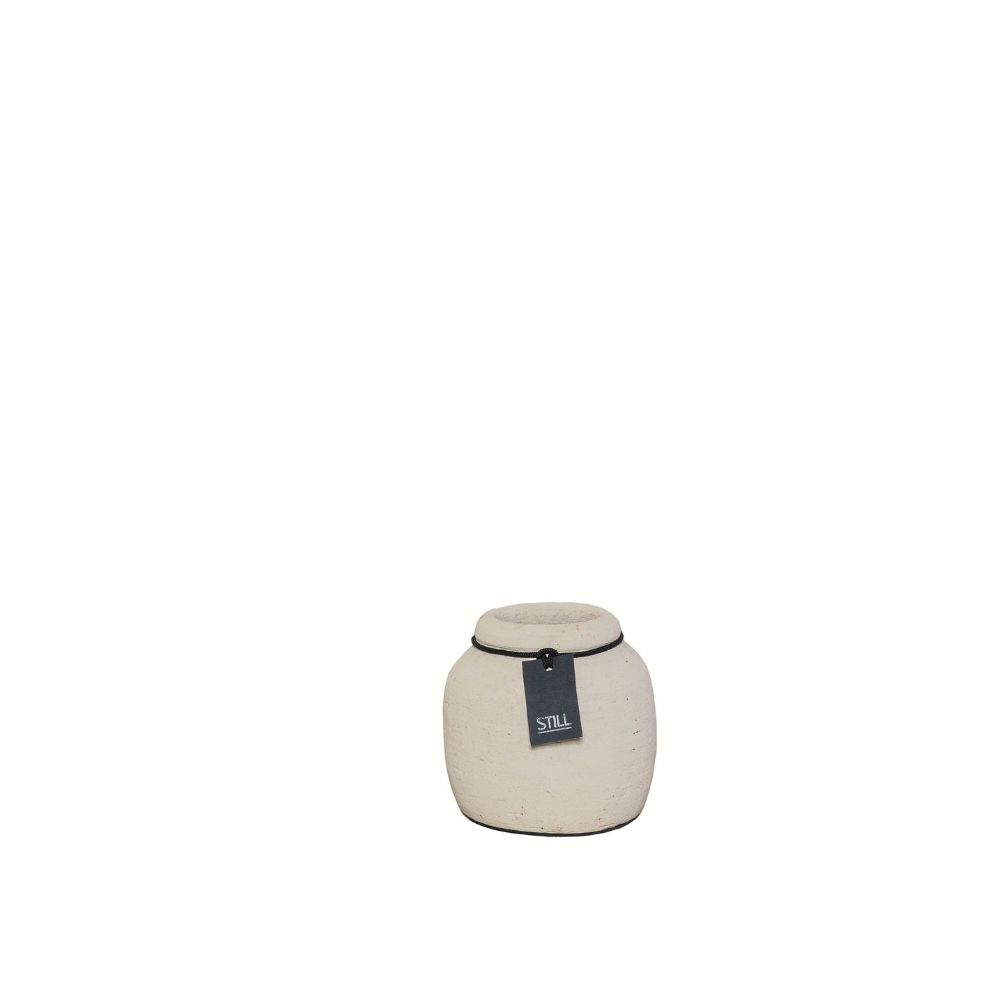 STILL Kleine Vaas Beige - 12x12 cm