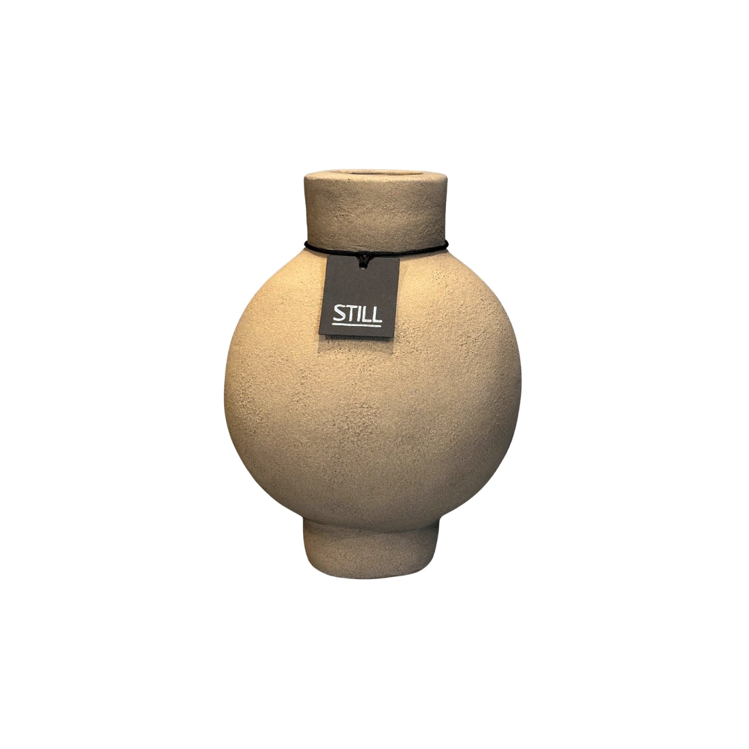 Bolvaas - Ovaal - Latte - 22x17 cm - STILL