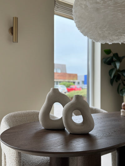 D Vaas - Organische Vorm - Light - 30x24 en 23x22 cm - STILL - Bundelvoordeel