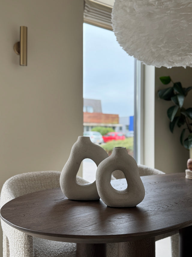 D Vaas - Organische Vorm - Light - 30x24 en 23x22 cm - STILL - Bundelvoordeel