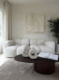 D Vaas - Organische Vorm - Beige - 30x24 en 23x22 cm - STILL - Bundelvoordeel