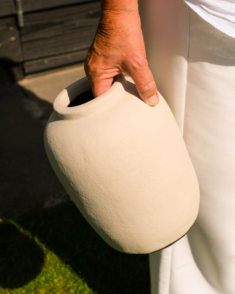 Flesvaas - Beige - 30x18 cm - STILL