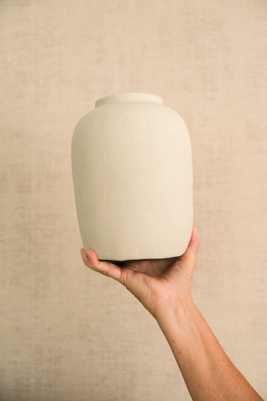 Flaschenvase - Beige - 22x15 cm - STILL