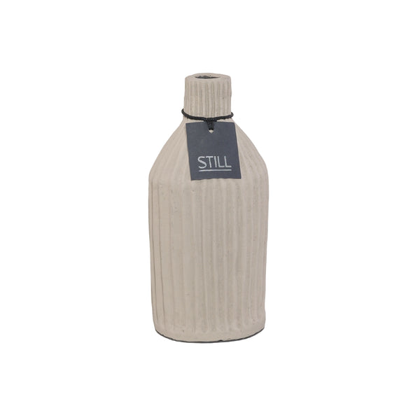 Flesvaas Lijnen - Taupe - 28x14 cm - STILL