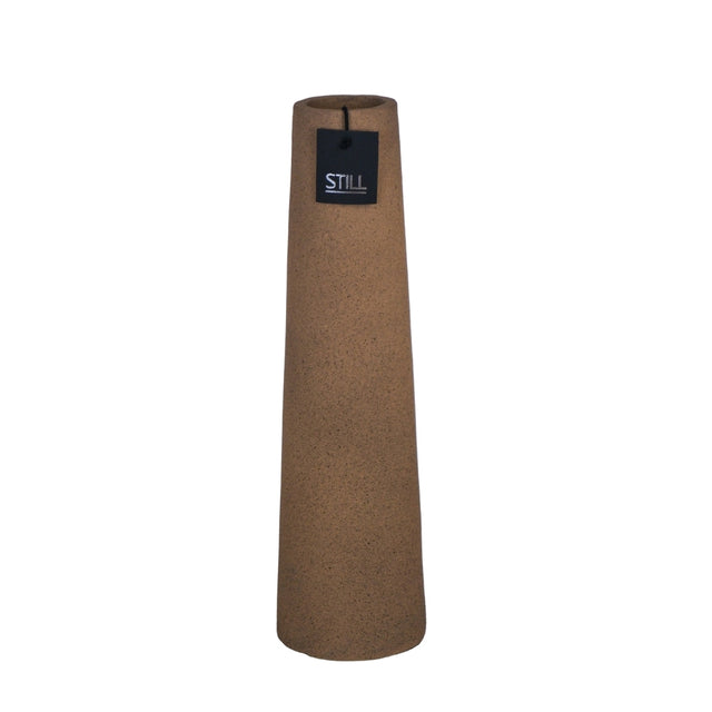 Hoge gladde Vaas - Latte - 50x14 cm - STILL