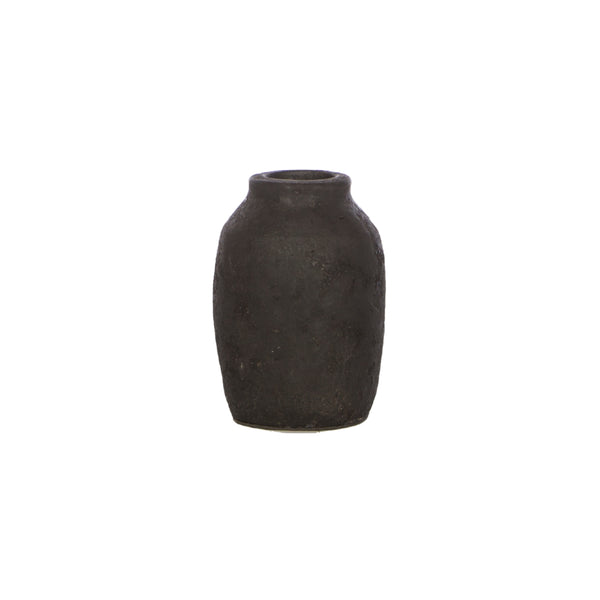 Kleine Vase - Hoch - Schwarz - 15x9 cm - Black Series - STILL