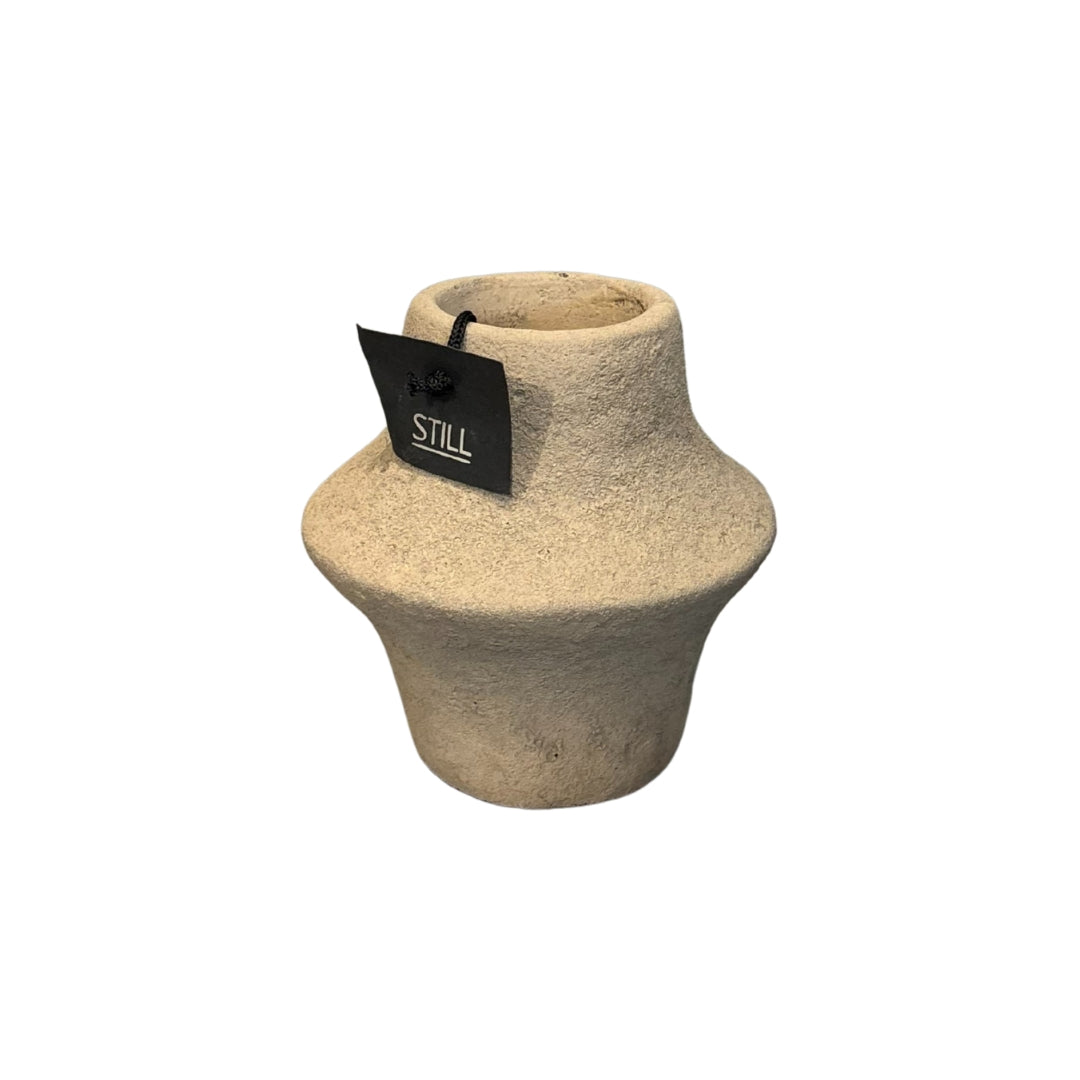 Kleine vaas – Kite – Latte - 14x14 cm – STILL