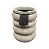 Plantenpot met brede ribbels – Light – 25x19 cm – STILL