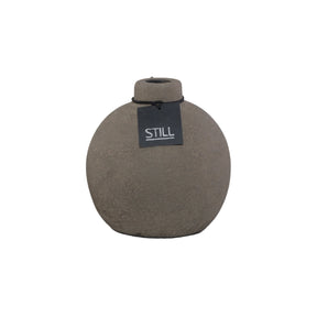 Vaas Kendil - Dark - 19x18 cm - STILL, Bolvaas