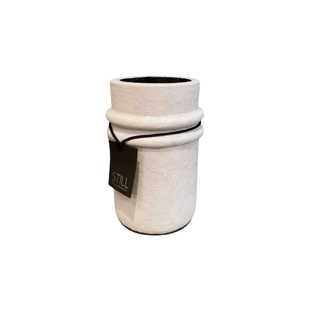 Vaas met ribbels - Beige - STILL - Bundelvoordeel