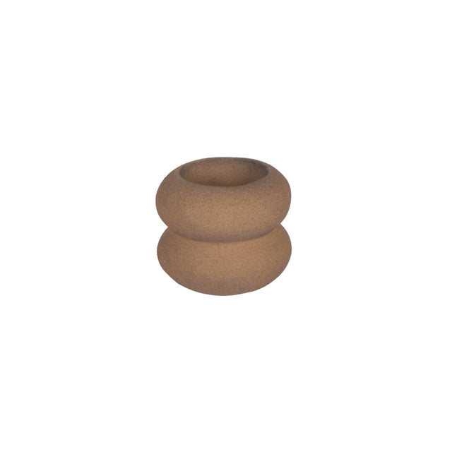 Waxinelichthouder - Maxi - Dubbel - Latte - 10x8 cm - STILL