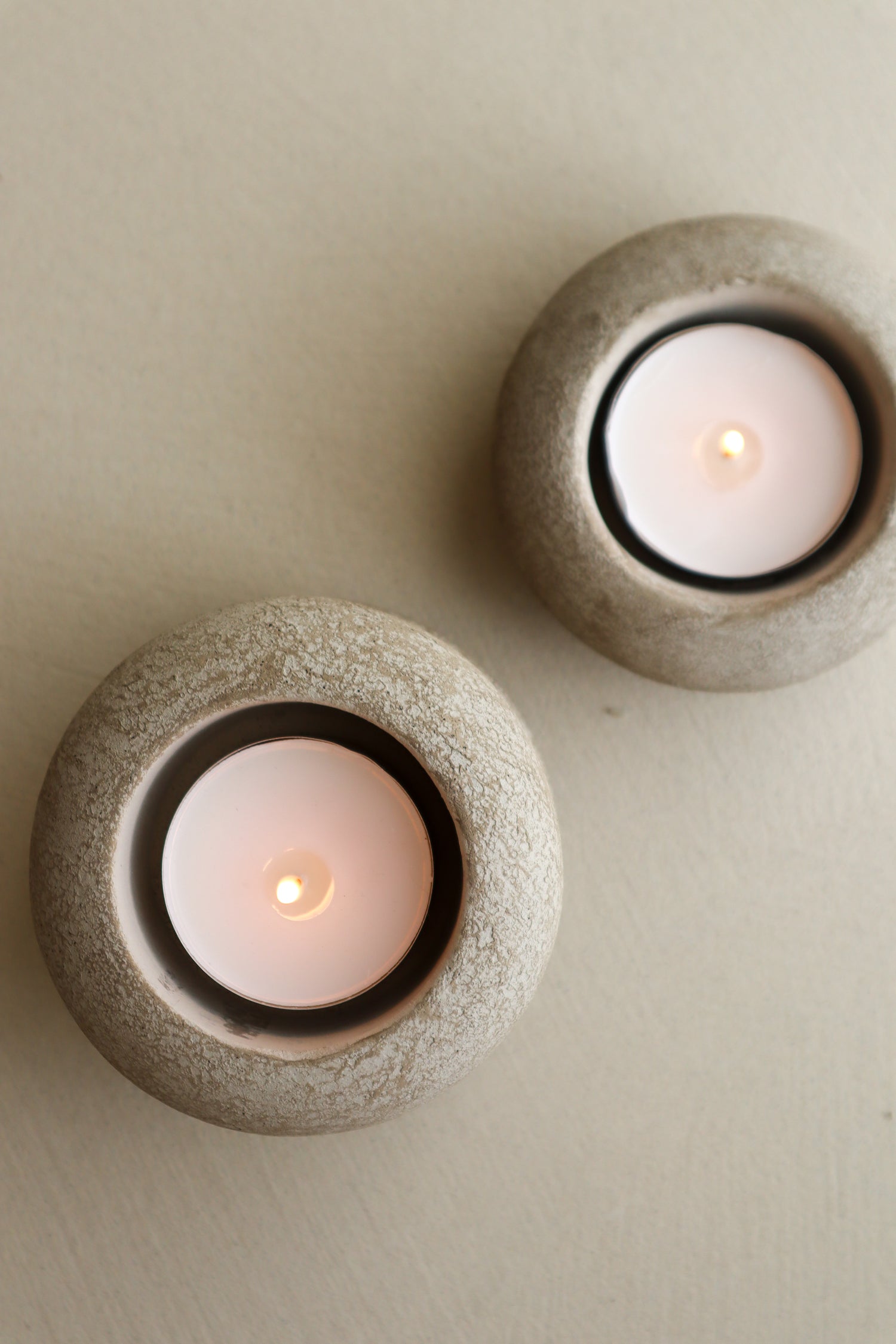 Waxinelichthouder – Theelicht – Rond – 10×5 cm – Light - STILL