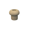 Waxinelichthouder op voet – Theelicht – Rond – 10×10 cm – Latte - STILL